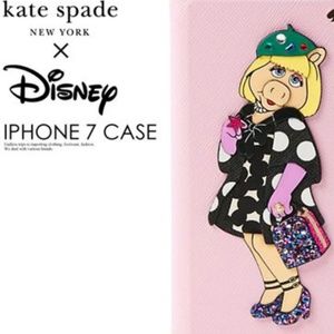 New Kate Spade Iphone 7/8 Miss Piggy Phone folio